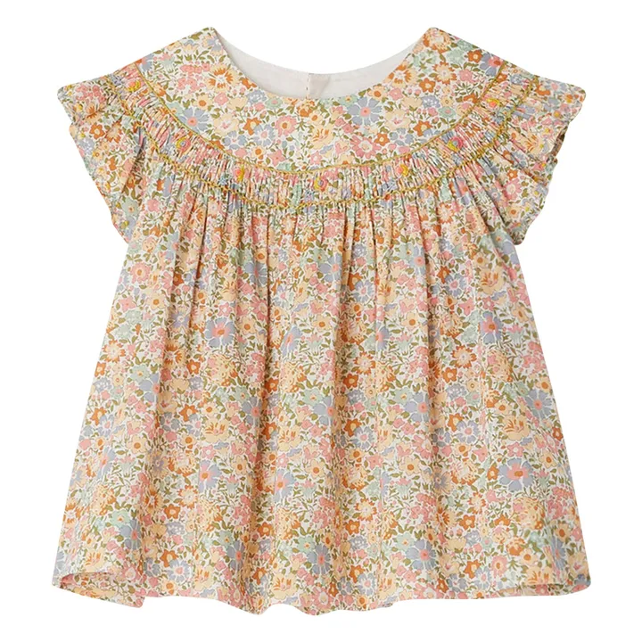 Blouse Eliotine Liberty | Ecru- Image produit n°0