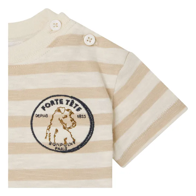 Gaye organic cotton T-shirt | Cream