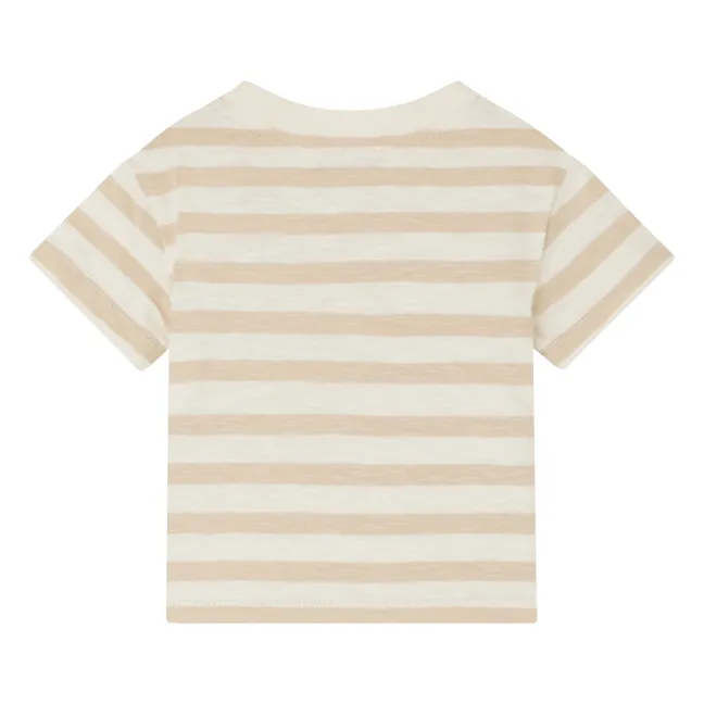 Gaye organic cotton T-shirt | Cream