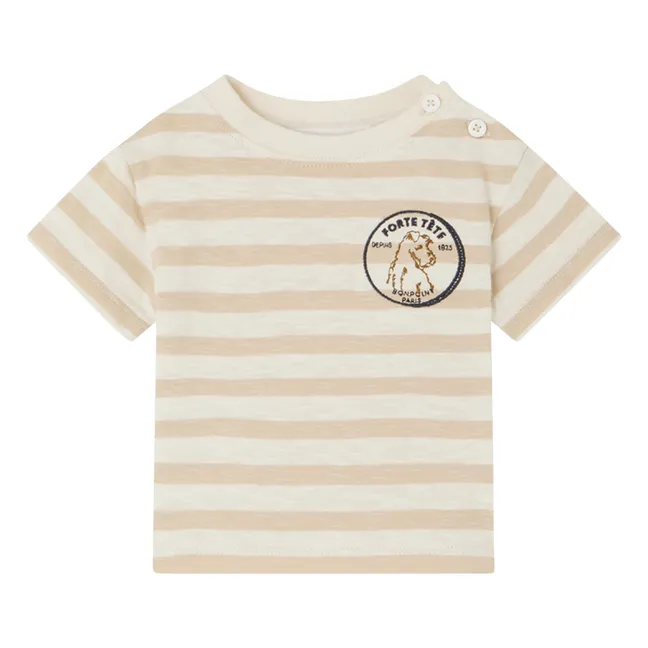 Gaye organic cotton T-shirt | Cream