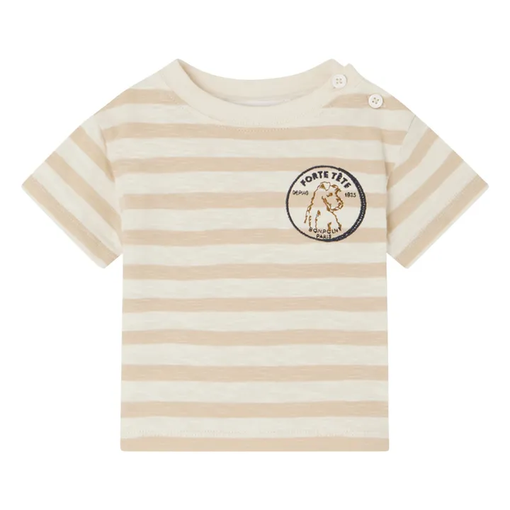 T-shirt Gaye Coton Bio | Crème- Image produit n°0