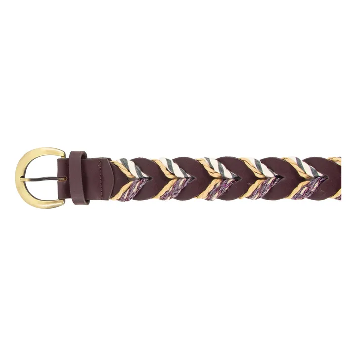 Ceinture Tosco Cuir | Chocolat- Image produit n°3
