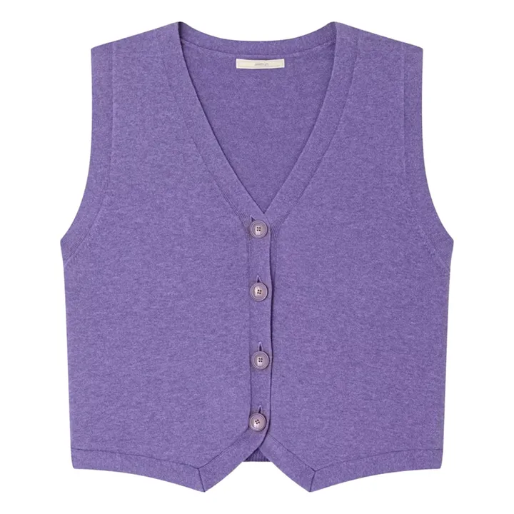 Gilet Sans Manches Giancarlo | Violet- Image produit n°0
