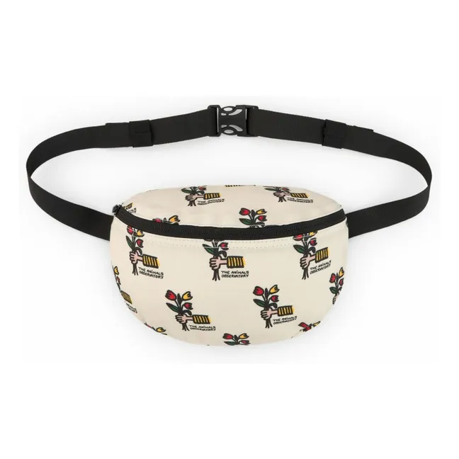 Bananentasche Fanny Blumen | Seidenfarben