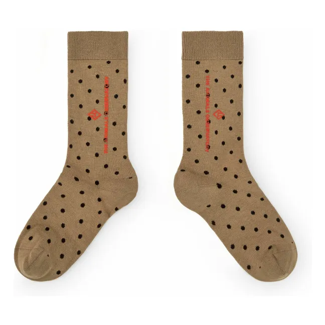 Chaussettes Worm | Marron