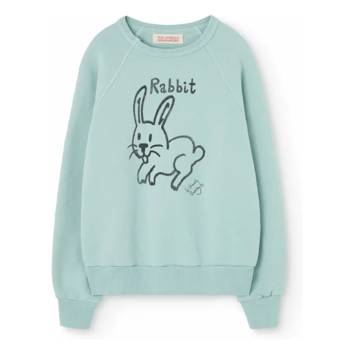 Sweat Shark Lapin | Bleu pâle- Image produit n°0