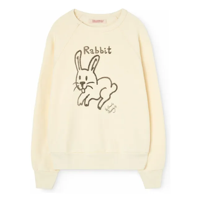 Sweat Shark Lapin | Ecru
