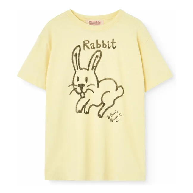 T-shirt Big Rooster Lapin | Jaune