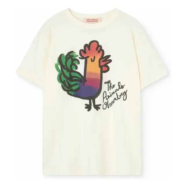 Maglietta Coq Big Rooster | Ecru