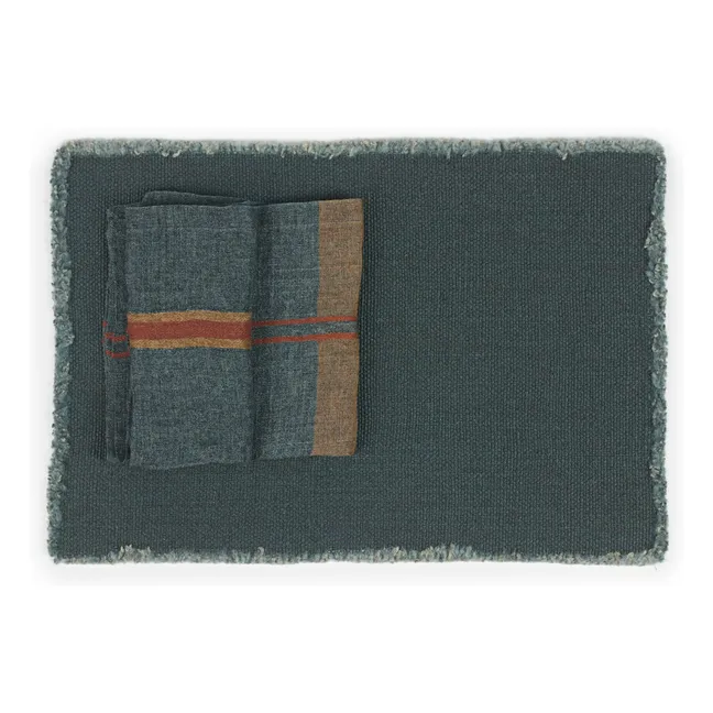 Set de table Jasper | Gris anthracite