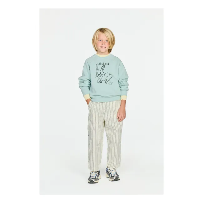 Sweat Shark Lapin | Bleu pâle