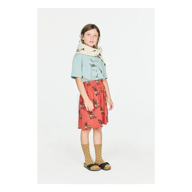 T-shirt Big Rooster Cheval | Bleu pâle