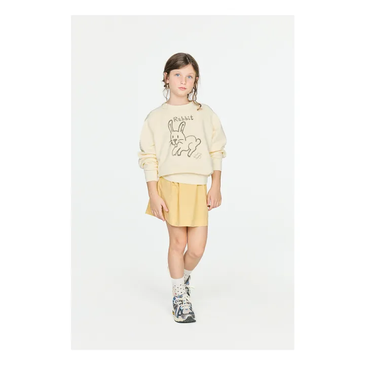 Sweat Shark Lapin | Ecru- Image produit n°1