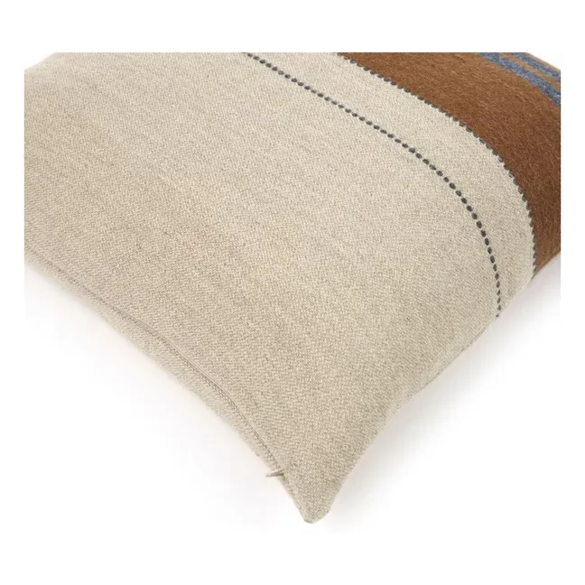 Housse de coussin Highland Stripe | Crème