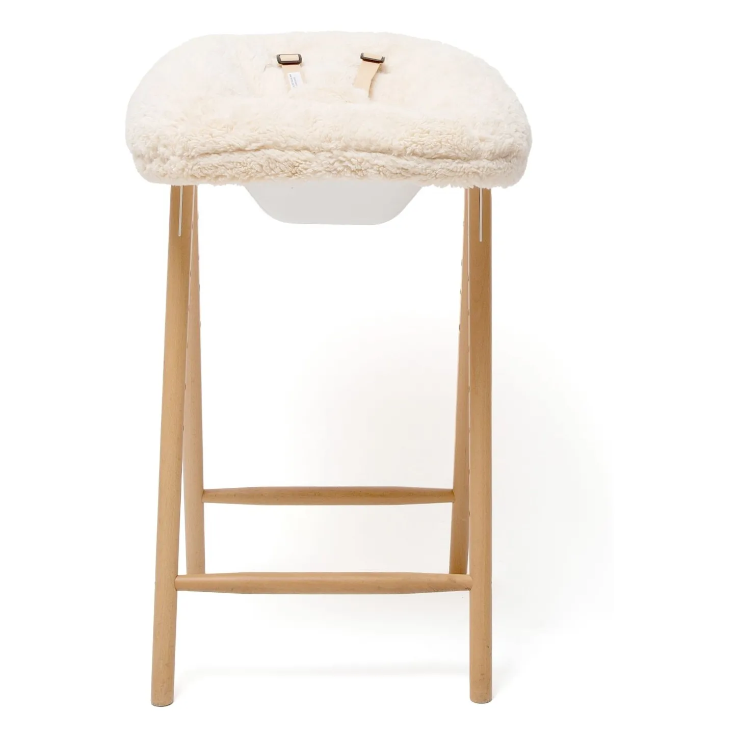 Transat pour chaise haute Tobo | Ecru- Image produit n°5
