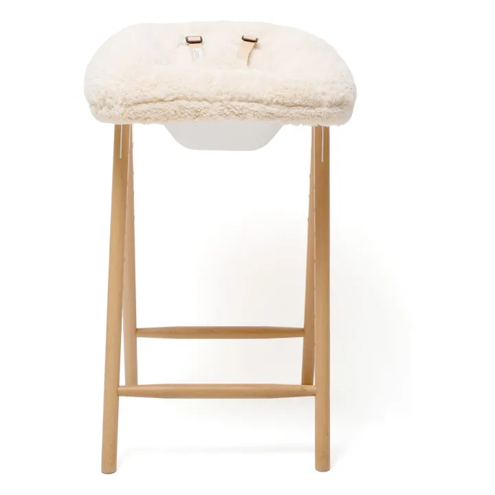 Transat pour chaise haute Tobo | Ecru- Image produit n°5