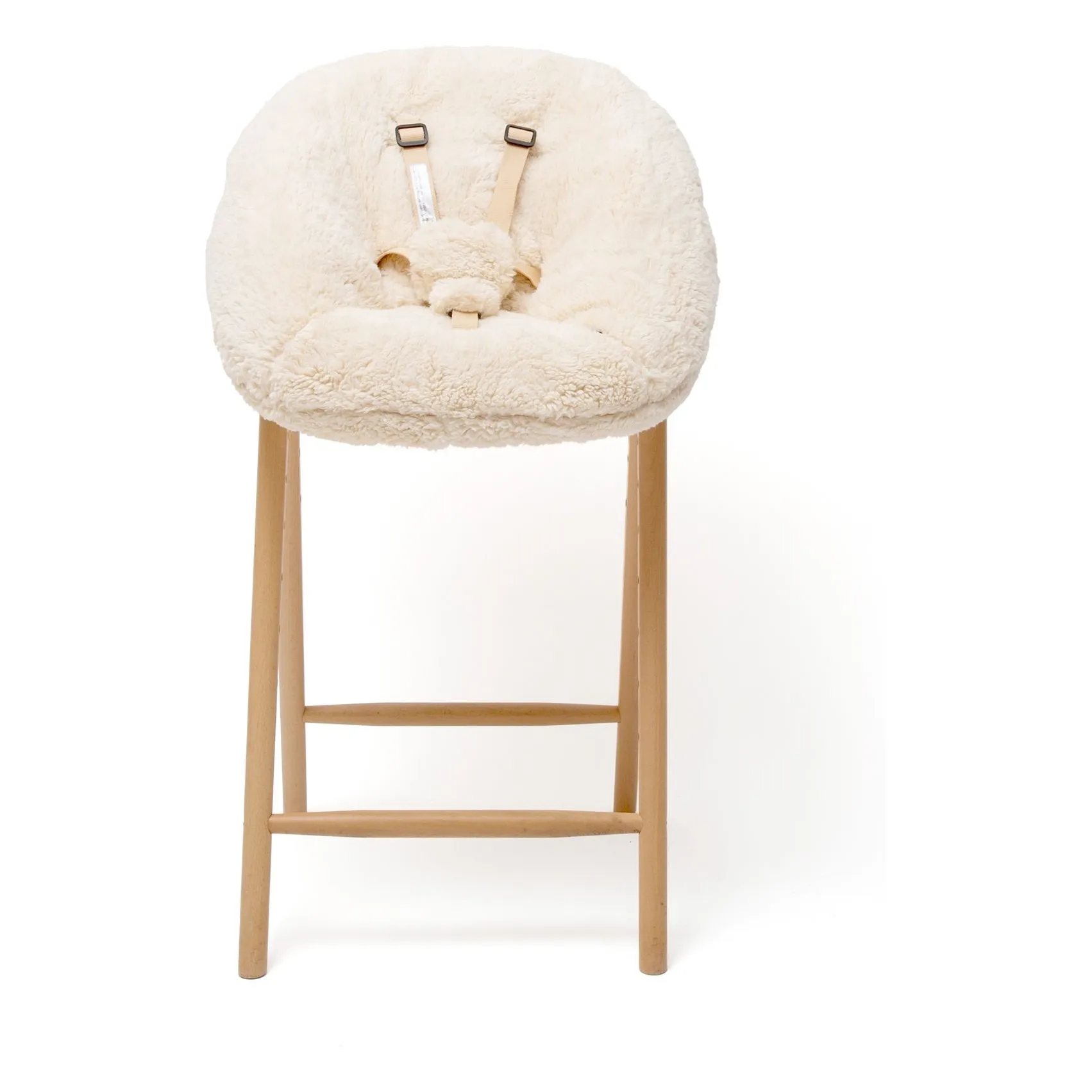 Transat pour chaise haute Tobo | Ecru- Image produit n°4