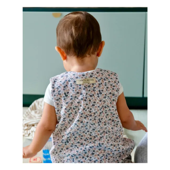 Sacco a pelo leggero con piedini in cotone biologico | Viola