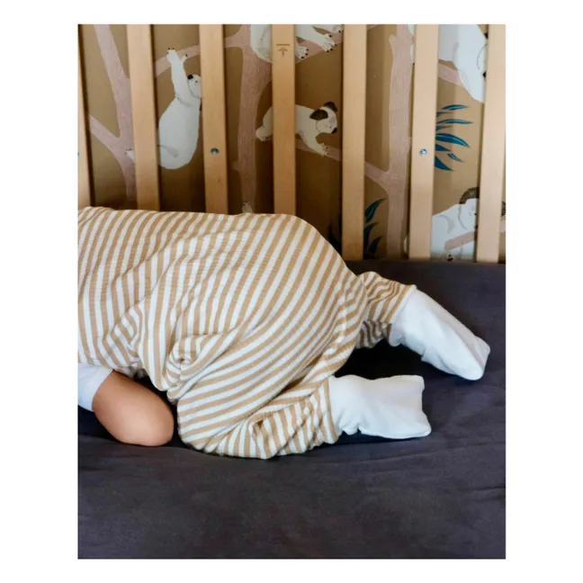 Saco de dormir ligero con pies de algodón orgánico | Miel