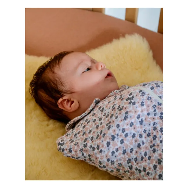 Gigoteuse d'emmaillotage en coton bio | Violet
