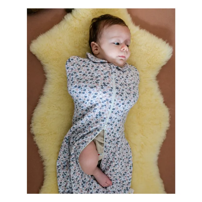 Gigoteuse d'emmaillotage en coton bio | Violet