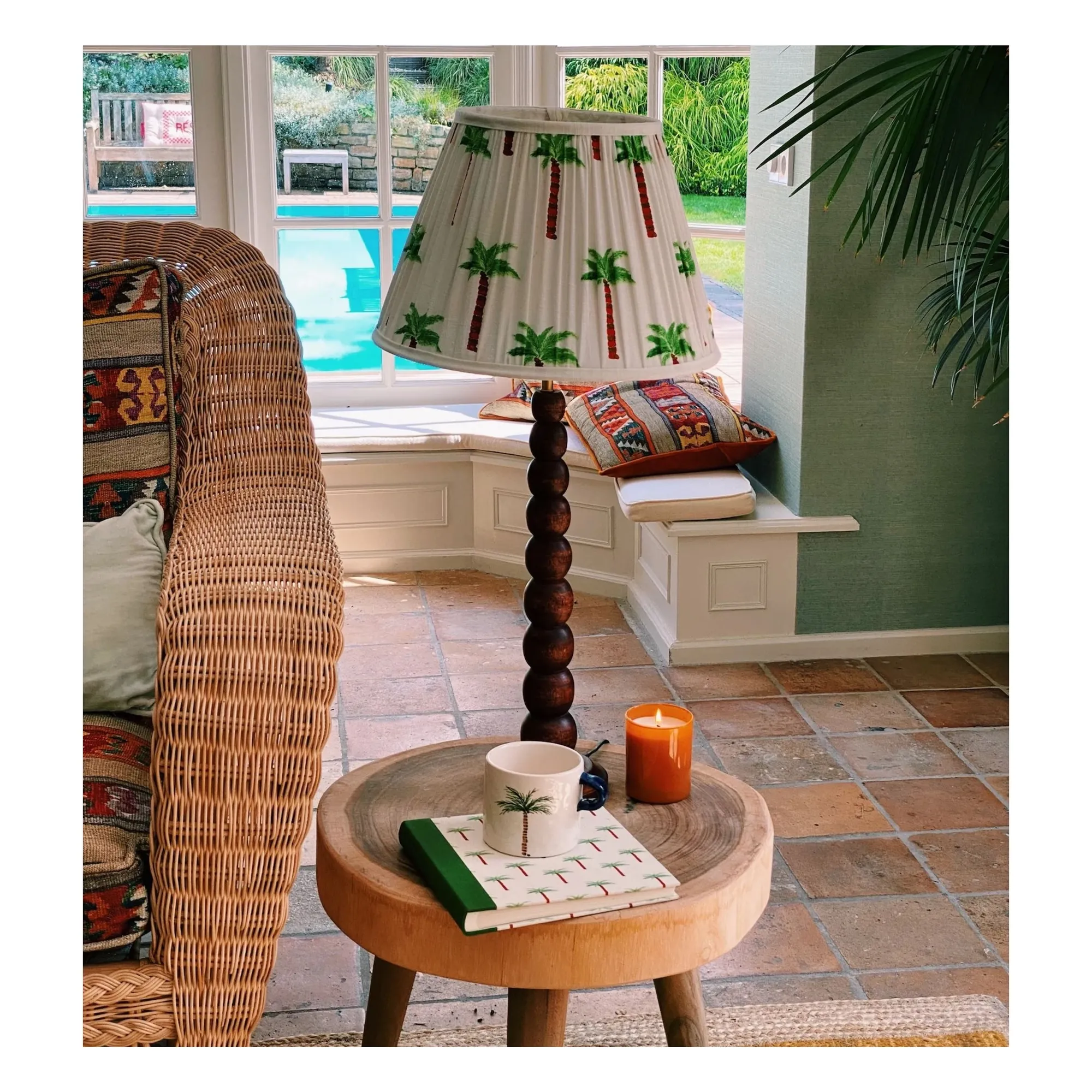Tasse Palm Tree | Bleu- Image produit n°2