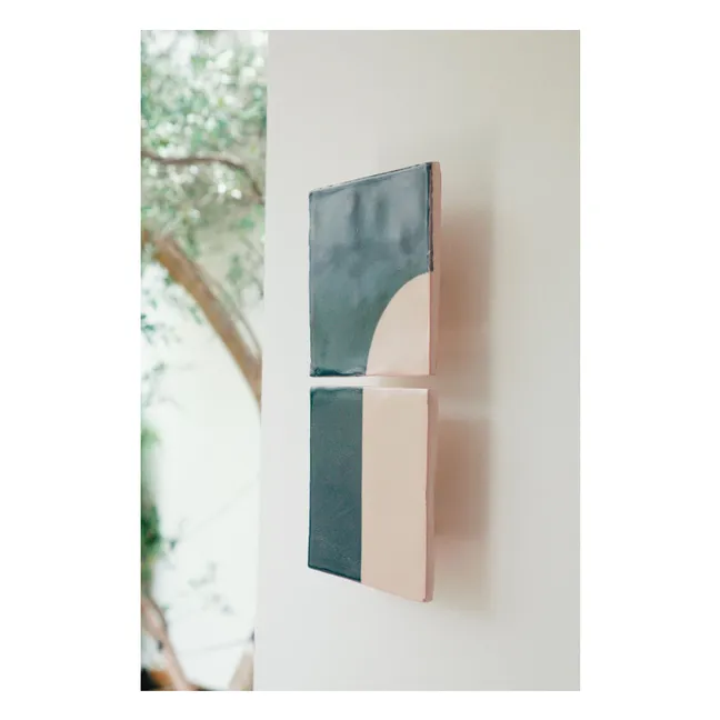 Lampada da parete, modello: Tiles | Blu