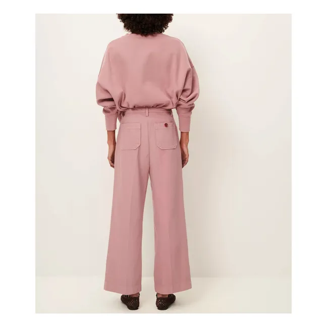 Aldricks organic cotton pants | Rosewood