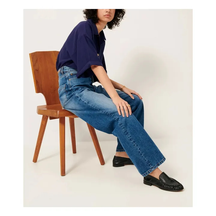 Mocassins Ayano Cuir | Noir- Image produit n°1
