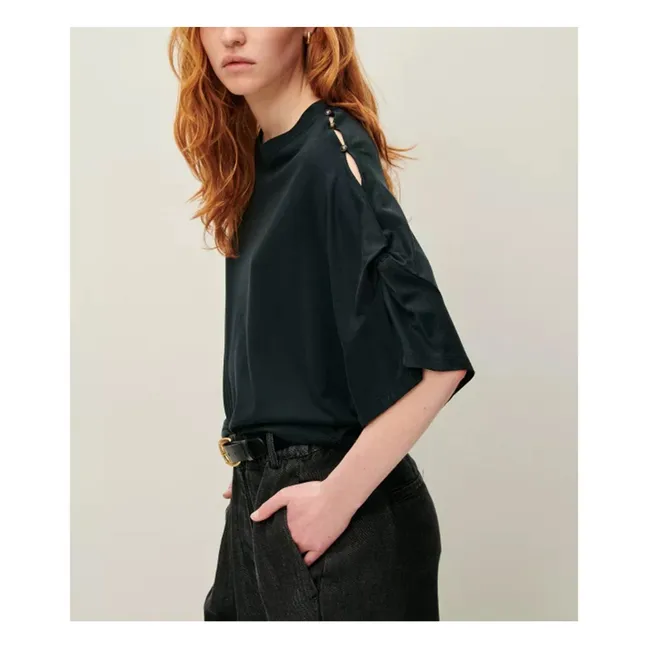 T-shirt Summer Night | Noir