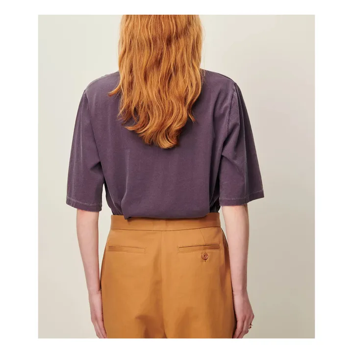 T-shirt Sergio | Violet- Image produit n°5