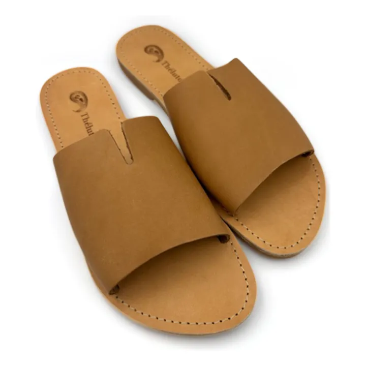 Mules Perrine | Camel- Image produit n°0