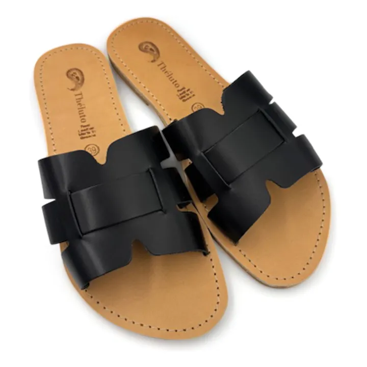 Mules Oriane | Noir- Image produit n°0