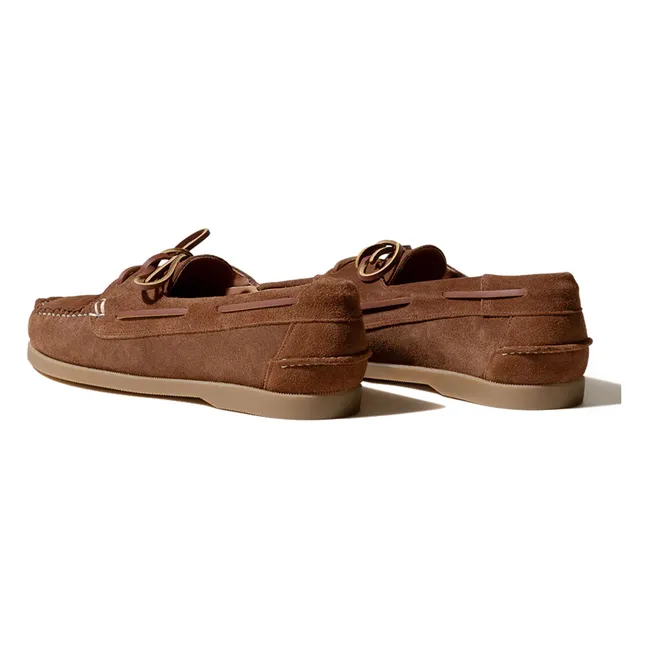Mocassins Saler Nautic Suede | Noisette
