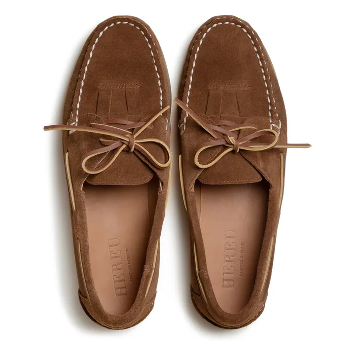 Mocassins Saler Nautic Suede | Noisette- Image produit n°2