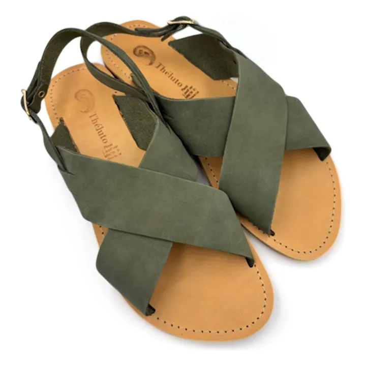 Sandales Tom | Vert kaki- Image produit n°0