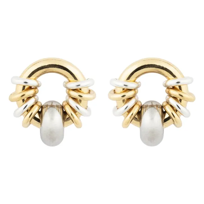 Klik Donut Baby Ohrringe | Gold