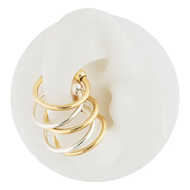 5er-Set Earcuff ISIS | Gold/Silber