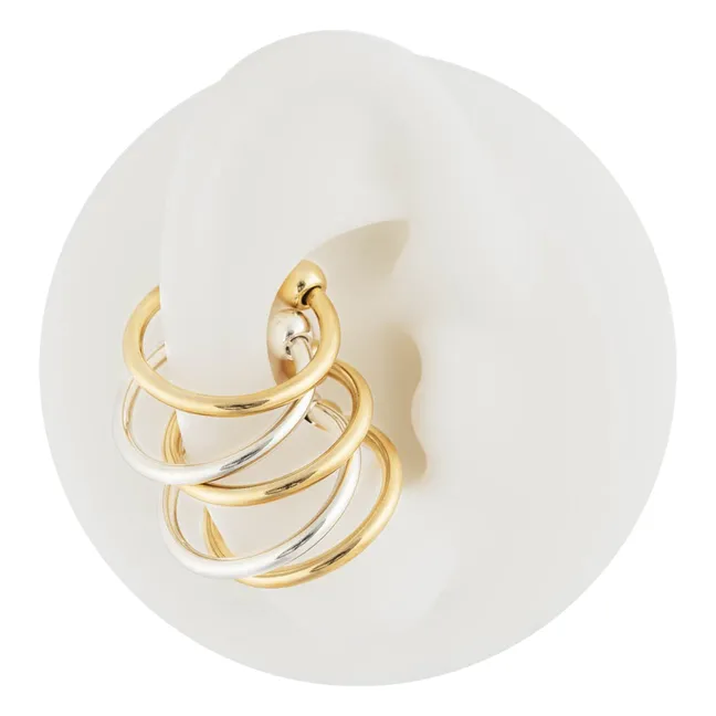 Lot de 5 Earcuff ISIS | Doré/Argenté