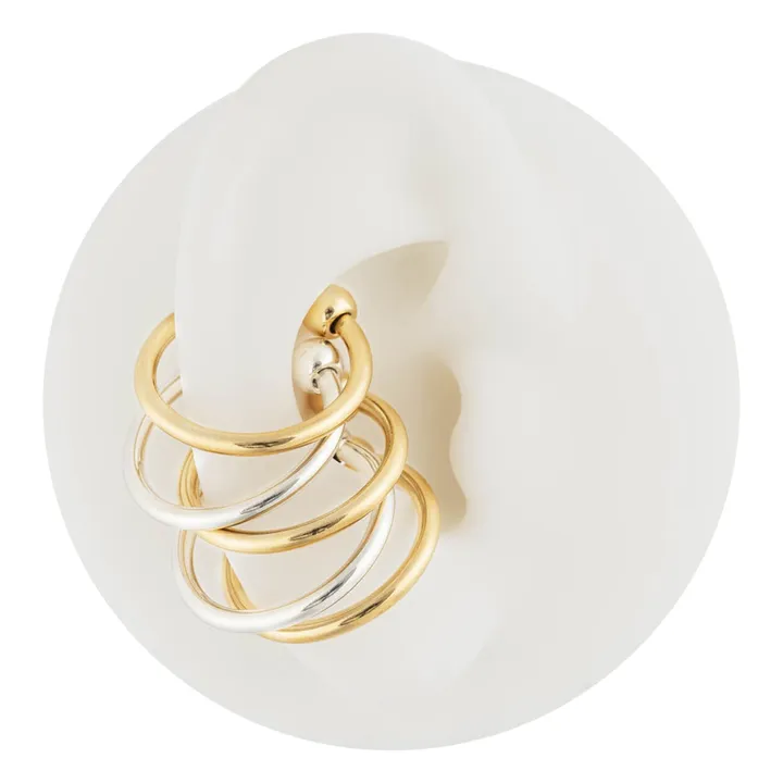 Lot de 5 Earcuff ISIS | Doré/Argenté- Image produit n°3