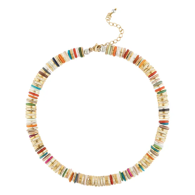 Collare a rondella | Multicolore