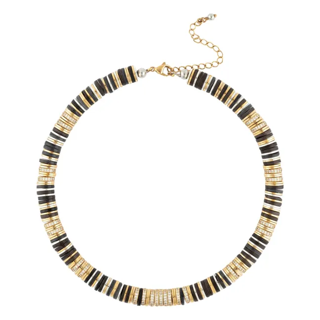 Collier Rondelles | Noir