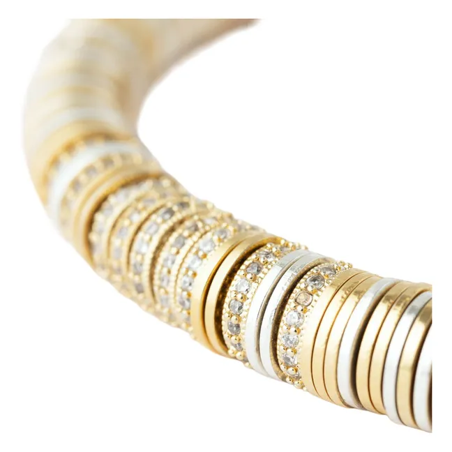 Collier Rondelles | Doré