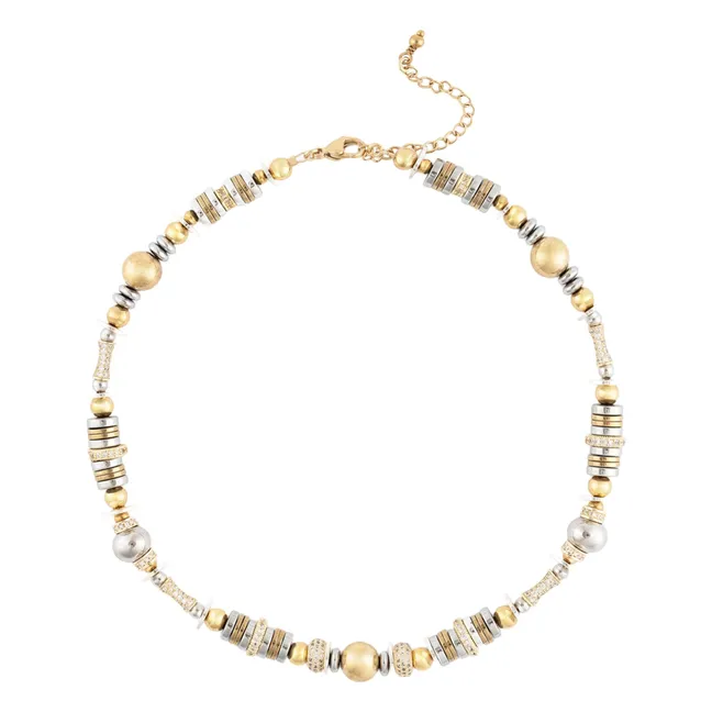 Collar Nefertiti | Oro/Plata