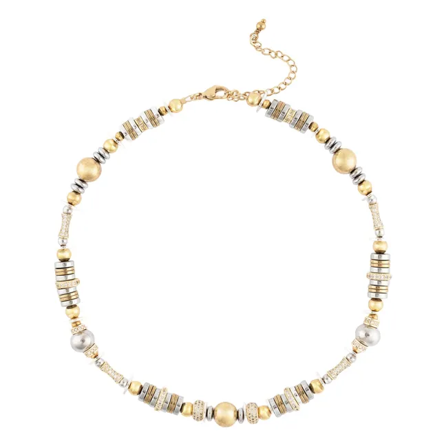 Collier Nefertiti | Doré/Argenté