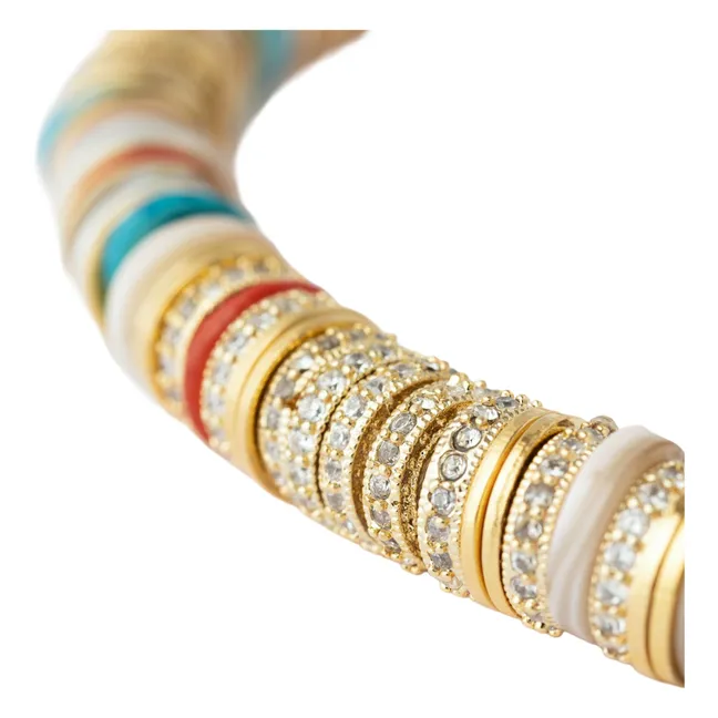 Collare a rondella | Multicolore