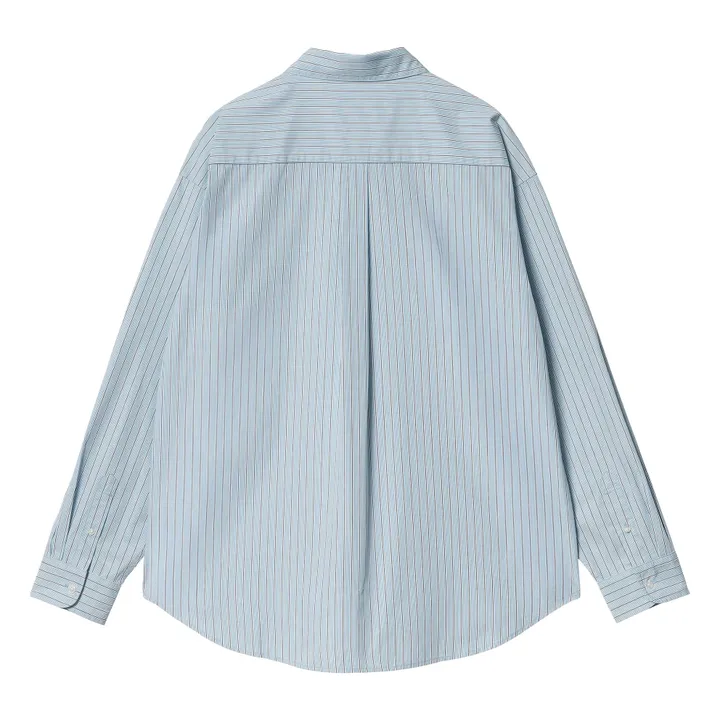 Chemise Notus Rayures | Bleu- Image produit n°1