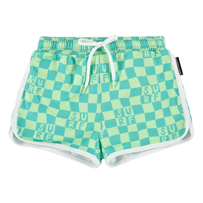 Short de Bain Anti-UV Surf Fibres Recyclées | Verde