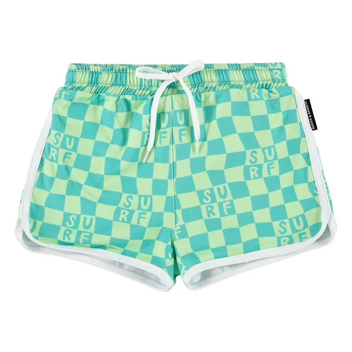 Short de Bain Anti-UV Surf Fibres Recyclées | Vert- Image produit n°0