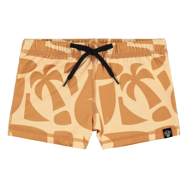 Short de Bain Anti-UV Beach Fibres Recyclées | Orange